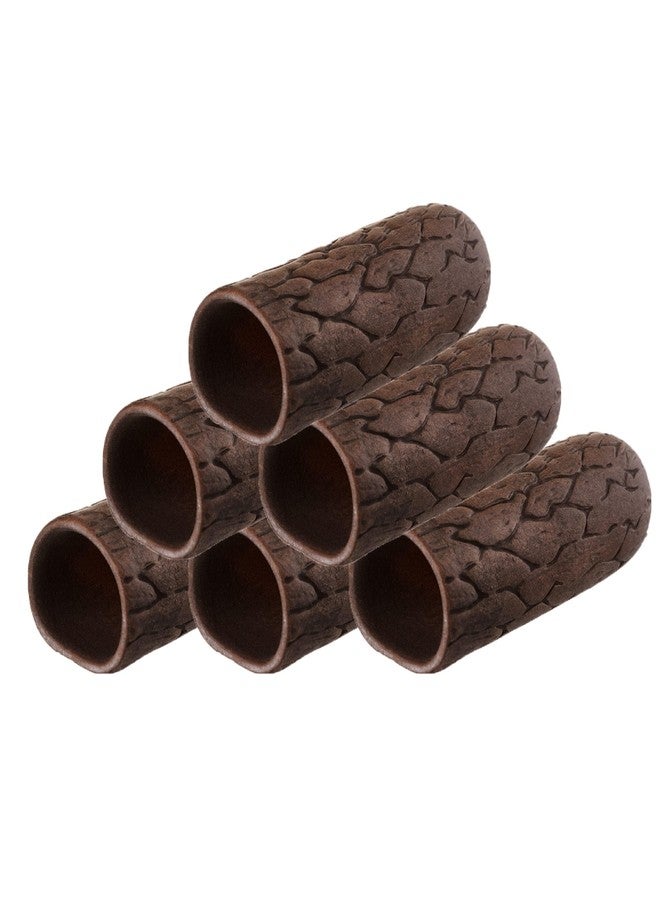 Plecoceramics مجموعة ديكورات حوض السمك من Plecoceramics، كهف تربية سمك البليكو، حجم صغير (4 قطع) - Image 1
